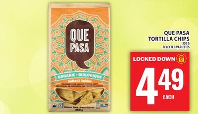 QUE PASA TORTILLA CHIPS from Food Basics