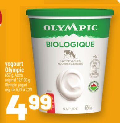 YOGOURT OLYMPIC | OLYMPIC YOGURT from Metro