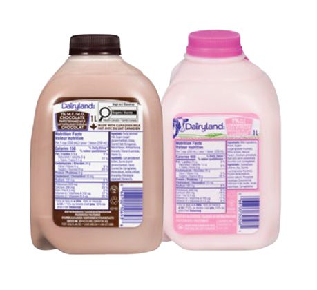 Dairyland Chocolate or Strawberry Milk Beverage from IGA
