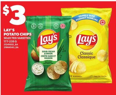 LAY'S POTATO CHIPS from Loblaws City Market