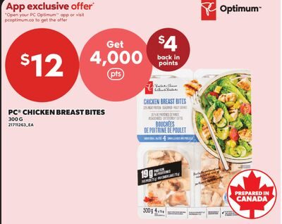 PC® CHICKEN BREAST BITES from Valu-mart
