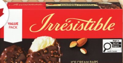IRRESISTIBLE THE CREAMIEST ICE CREAM BARS from Food Basics