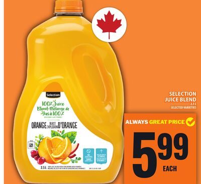 SELECTION JUICE BLEND from Food Basics