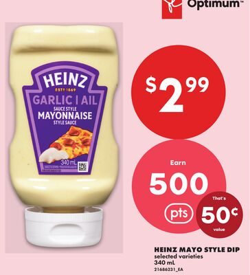 HEINZ MAYO STYLE DIP from No Frills