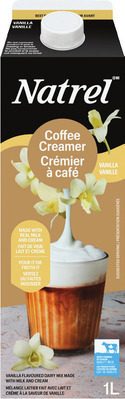 Natrel coffee creamer from Walmart Canada