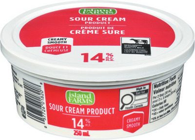 Island Farms Sour Cream from Thrifty Foods
