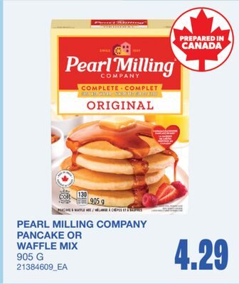 PANCAKE OR WAFFLE MIX from Wholesale Club