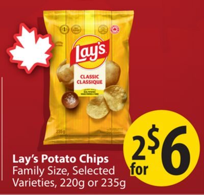 Lay's Potato Chips from Save-On-Foods