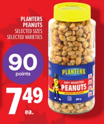 PLANTERS PEANUTS from Metro