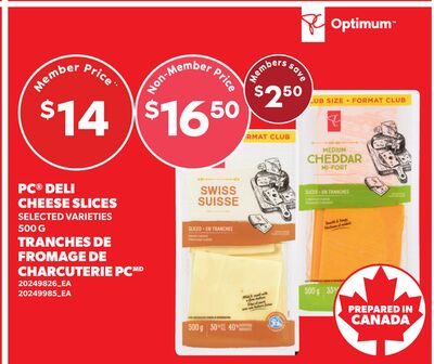 PC® DELI CHEESE SLICES from Your Independent Grocer