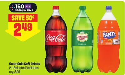 Coca-Cola Soft Drinks Selected Varieties from FreshCo