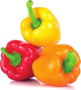 Hot House Rainbow Peppers from AG Foods