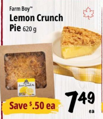 Farm Boy™ Lemon Crunch Pie from Farm Boy