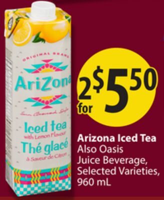 Arizona Iced Tea from Save-On-Foods