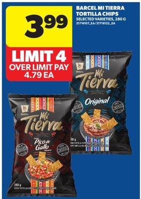 BARCEL MI TIERRA TORTILLA CHIPS from Real Canadian Superstore