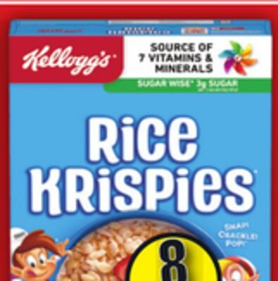 KELLOGG'S MINI-WHEATS CEREAL OR RICE KRISPIES from Food Basics
