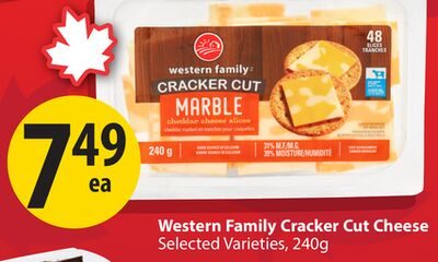 Western Family Cracker Cut Cheese from Save-On-Foods