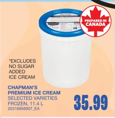 PREMIUM ICE CREAM from Wholesale Club