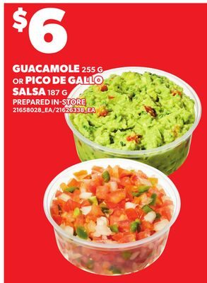 GUACAMOLE OR PICO DE GALLO SALSA from Your Independent Grocer