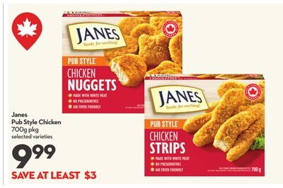 Janes Pub Style Chicken from Longo's