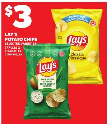 LAY'S POTATO CHIPS from Loblaws
