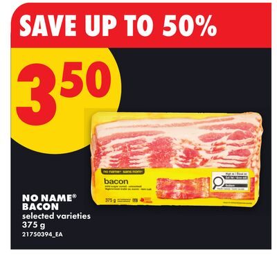 NO NAME® BACON from No Frills