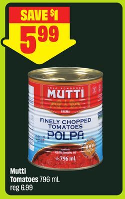 Mutti Tomatoes from FreshCo