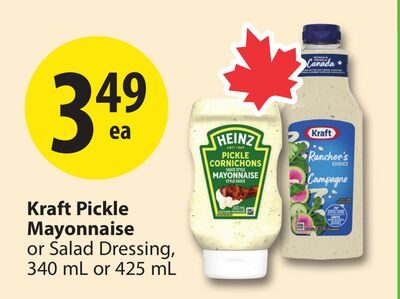 Kraft Pickle Mayonnaise from Save-On-Foods