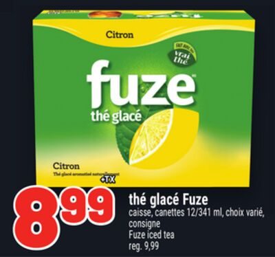 THÉ GLACÉ FUZE | FUZE ICED TEA from Metro