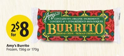 Amy's Burrito from Save-On-Foods