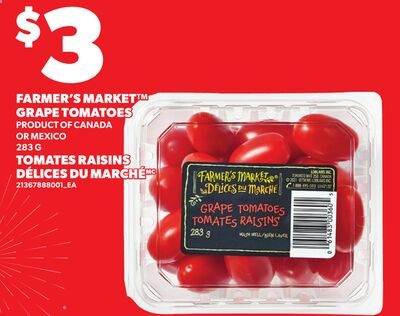 FARMER'S MARKET™ GRAPE TOMATOES from Your Independent Grocer