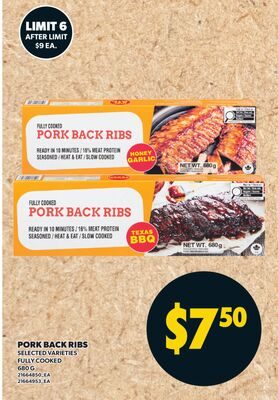PORK BACK RIBS from Valu-mart
