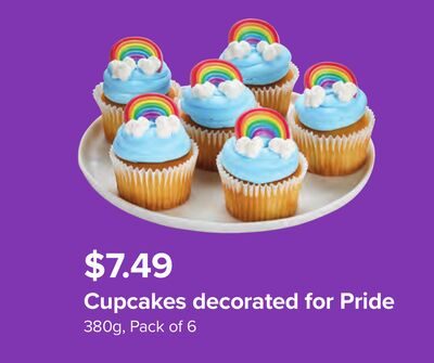 CUPCAKES DECORATED FOR PRIDE from Metro