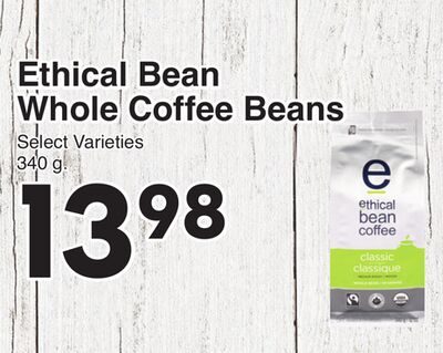 Ethical Bean Whole Coffee Beans from AG Foods