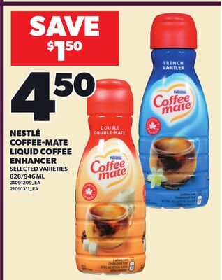 NESTLÉ COFFEE-MATE LIQUID COFFEE ENHANCER from Your Independent Grocer