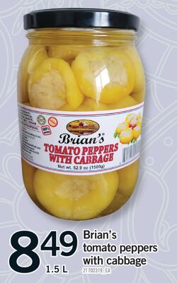 BRIAN'S TOMATO PEPPERS WITH CABBAGE from Fortinos