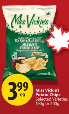 Miss Vickie's Potato Chips from Save-On-Foods