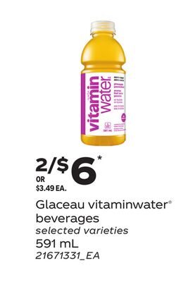 Glaceau vitaminwater® beverages from Your Independent Grocer