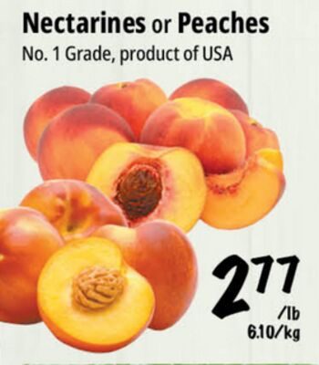 Nectarines or Peaches from Farm Boy