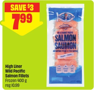 High Liner Wild Pacific Salmon Fillets from FreshCo