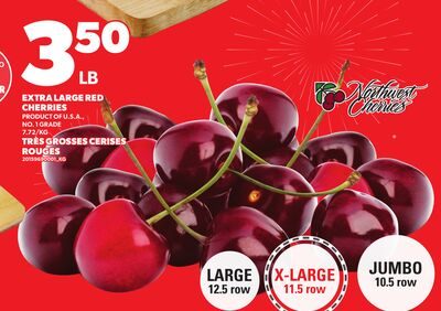EXTRA LARGE RED CHERRIES from Your Independent Grocer