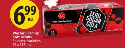 Western Family Soft Drinks from Save-On-Foods