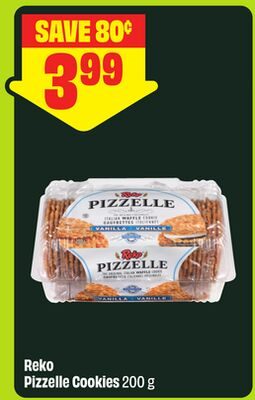 Reko Pizzelle Cookies from FreshCo