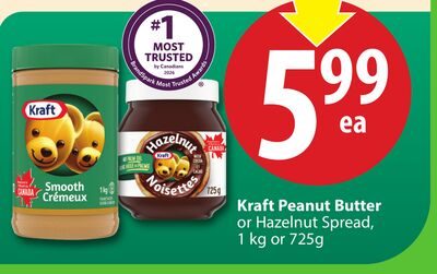 Kraft Peanut Butter from Save-On-Foods