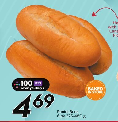 Panini Buns from Safeway