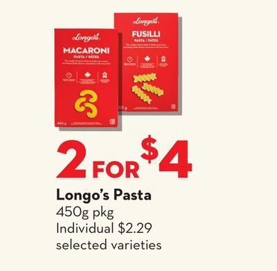 Longo's Pasta from Longo's