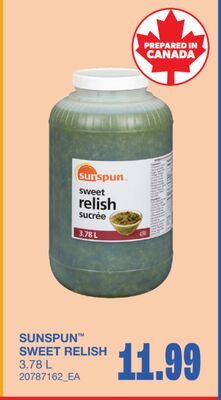 SWEET RELISH from Wholesale Club