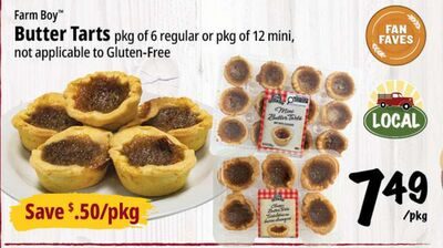 Farm Boy™ Butter Tarts from Farm Boy