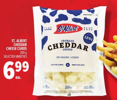 ST. ALBERT CHEDDAR CHEESE CURDS from Metro