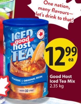Good Host Iced Tea Mix from Save-On-Foods